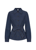 Jacket | Heavy Travel Printed | Pumiko | Denim