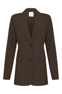 Blazer | Regular-Travelqualität | Anna | Chocolate