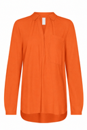 Bluse | Light-Travelqualität | Kaemi | Burned Orange