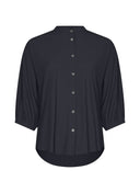 Bluse | Light-Travelqualiät | Beni | Black-Blue