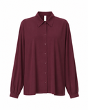 Bluse | Light-Travelqualität | Iwai | Merlot