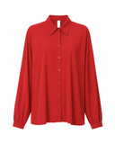 Bluse | Light-Travelqualität | Iwai | Spicy Red