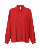 Bluse | Light-Travelqualität | Iwai | Spicy Red