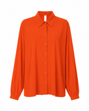 Blouse | Recycled Light Travel | Iwai | Burned Orange