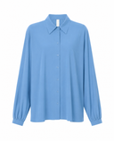 Blouse | Recycled Light Travel | Iwai | Alaskan Blue