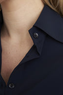 Blouse | Regular Travel | Ayaka Closed | Black-Blue