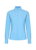 Bluse | Regular-Travelqualität | Ayaka Closed | Alaskan Blue