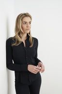 Blouse | Regular Travel | Ayaka Closed | Deep Black