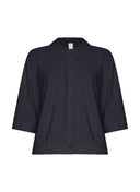 Blouse | Regular Travel | Osame | Black-Blue