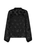 Blouses | Viscose Polyester | Tankuya | Black Dot - shop_name