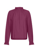 Blouse | Soft Travel | Mukawa | Raspberry - shop_name