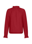 Blouse | Soft Travel | Mukawa | Scarlett Red - shop_name