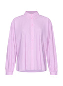 Blouse | Light Travel Dessin | Iwai Dessin | Pink Lady Stripe