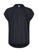 Blouse | Soft Travel | Tsuba | Black-Blue