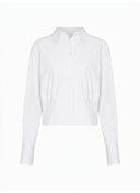 Bluse | Recycled Regular-Travelqualität | Yukako | White