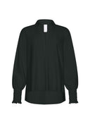 Blouse | Regular Travel | Yohei | Deep Black - shop_name