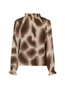 Tops | Viscose | Iwane | Espresso Splash