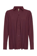Bluse | Light-Travelqualität | Milly | Merlot