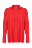 Bluse | Light-Travelqualität | Milly | Spicy Red