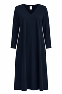 Kleid | Regular-Travelqualität | Zeya | Black-Blue