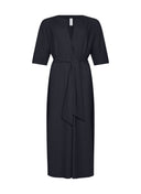 Jurk | Regular Travel | Gero | Black-Blue