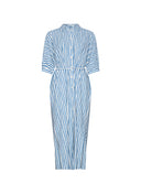 Dress | Regular Travel Stripe | Ywa Dessin | Avio Stripe