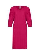 Kleid | Heavy- Travelqualität | Shige | Fuxsia