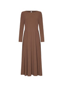 Jurk | Recycled Regular Travel | Tami Long Sleeve | Cacao