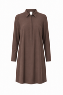Kleid | Recycled Regular-Travelqualität | Riku | Cacao