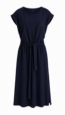 Kleid | Regular-Travelqualität | Kanako | Black-Blue