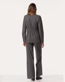 Blazer | Regular Travel Print | Goshiko Dessin | Dark Antra Stripe