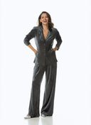 Blazer | Velour Tencel | Sakumi | Silver Velvet - shop_name