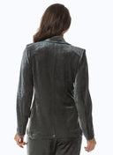 Blazer | Velour Tencel | Sakumi | Silver Velvet - shop_name