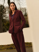 Blazer | Comfort-Travelqualität | Gyoza | Merlot
