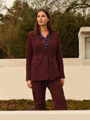 Blazer | Comfort-Travelqualität | Gyoza | Merlot