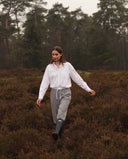 Bluse | Cotton Stretch | Agano | White