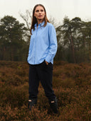 Blouse | Poplin Stretch | Mieka | Alaskan Blue