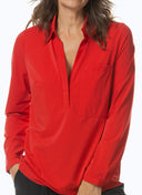 Blouse | Soft Travel | Kaemi Soft | Spicy Red - shop_name