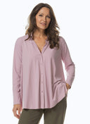Blouse | Soft Travel | Milly Soft | Powder - shop_name