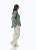 Blouse | Soft Travel | Milly Soft | Sage Green - shop_name
