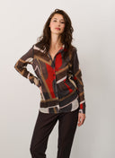 Top | Crinckle Polyester | Wiya | Graphic Print - shop_name