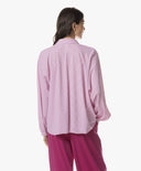 Blouse | Light Travel Dessin | Iwai Dessin | Pink Lady Stripe