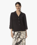 Blouse | Regular Travel | Shigeko | Deep Black - shop_name