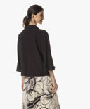 Blouse | Regular Travel | Shigeko | Deep Black - shop_name