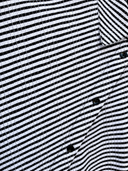 Top | Rib Light-Travelqualität | Nariko Diagonal Stripe | diagonal stripe black