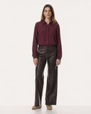 Bluse | Light-Travelqualität | Iwai | Merlot