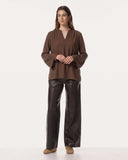 Top | Recycled Regular Travel | Chyka | Cacao