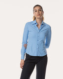 Bluse | Regular-Travelqualität | Ayaka Closed | Alaskan Blue