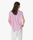 Blouse | Light Travel Dessin | Tokiko Dessin | Pink Lady Stripe