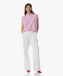 Blouse | Light Travel Dessin | Tokiko Dessin | Pink Lady Stripe